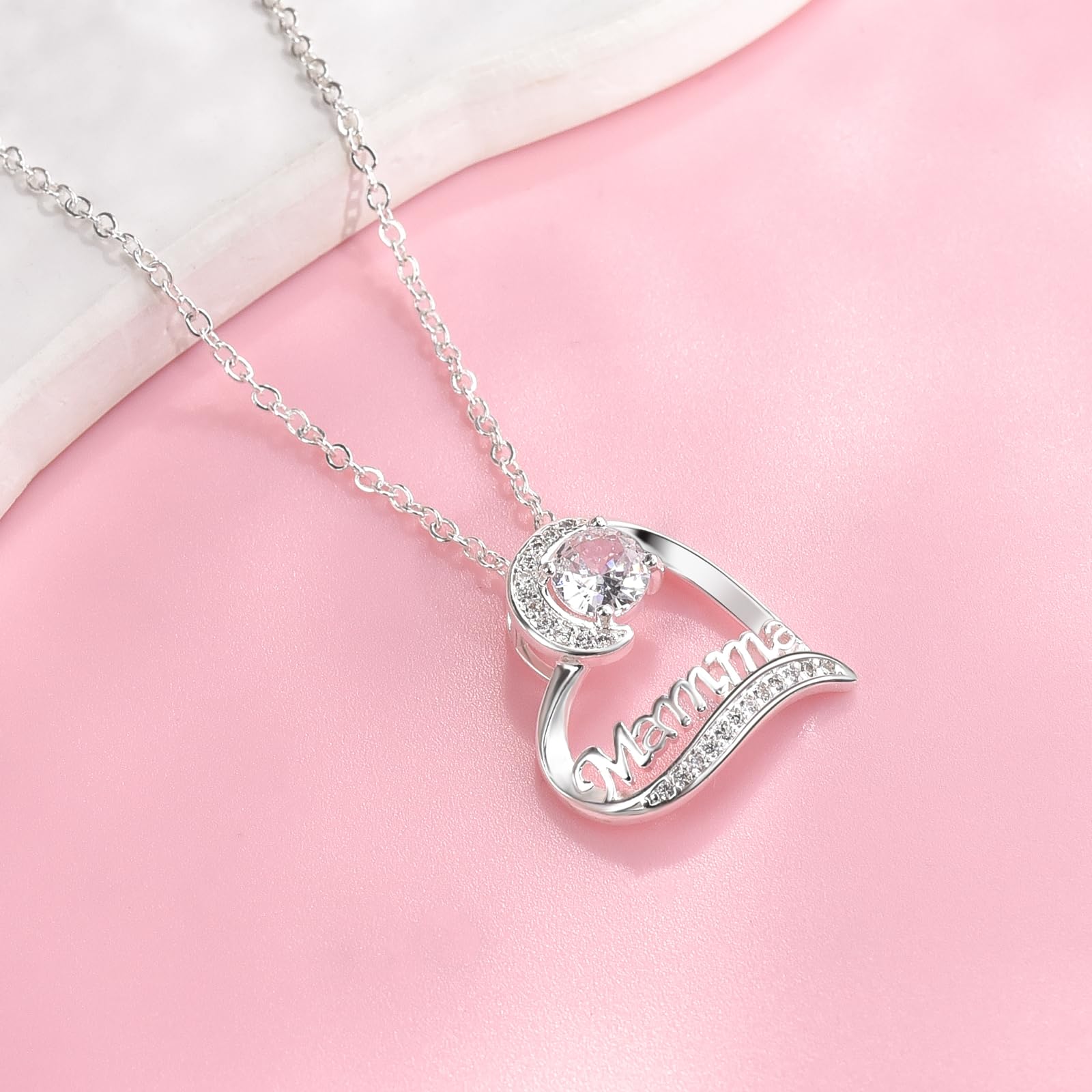 VGWON Collana per Festa della Mamma, Regalo per Mamma, Gioielli per Natale e Compleanno per Mamma