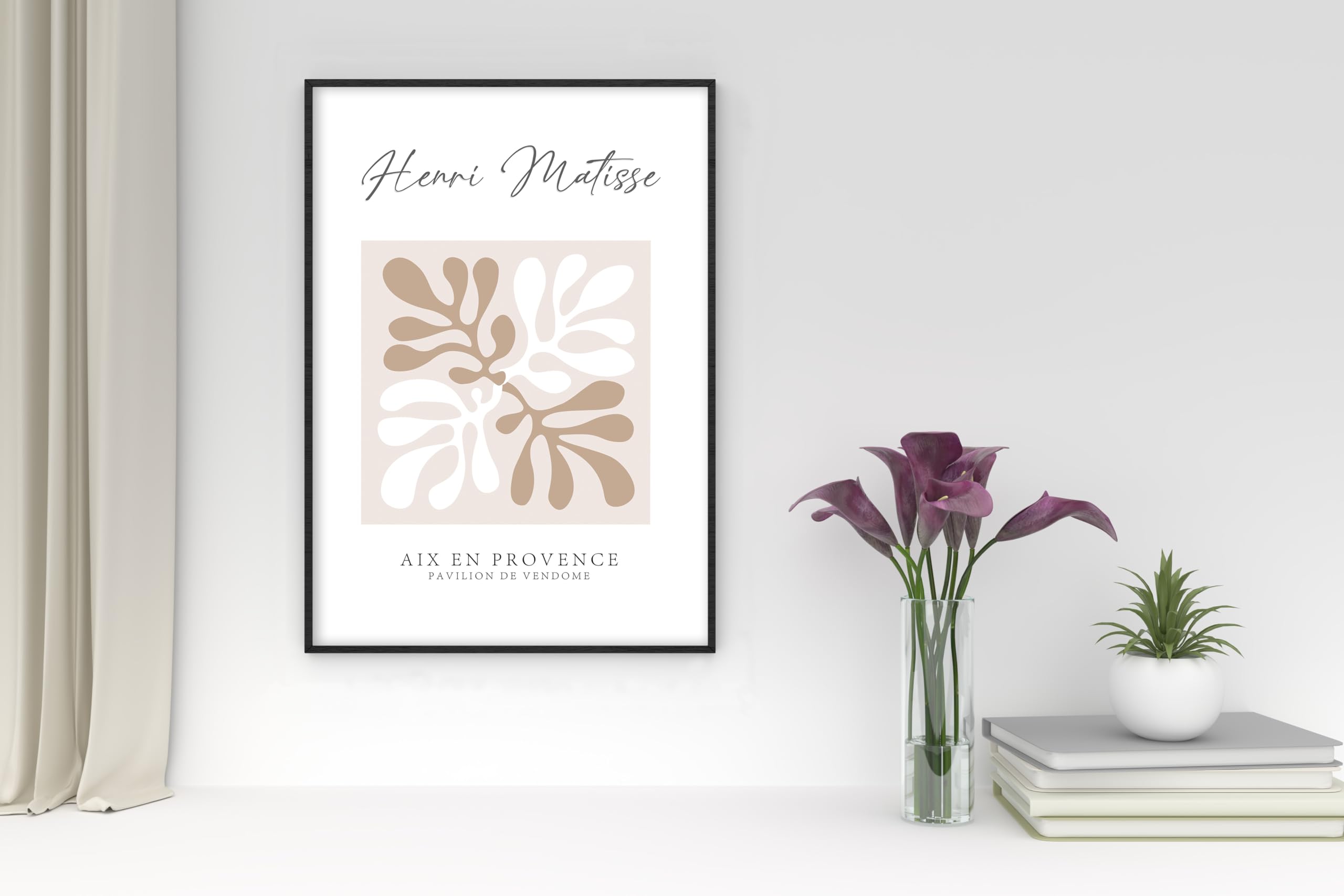 Nacnic Poster Set Di 6 Henri Matisse Collezione Di Opere D'arte Quadri Decorativi Per Il Tuo Salotto Camera Da Letto Casa A4 And A3 | Leroy Merlin