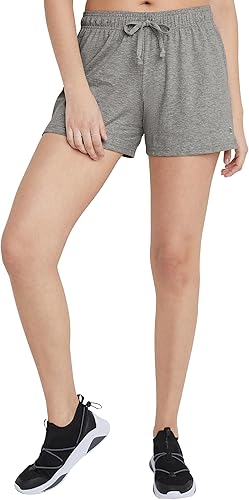 Champion Women'S Shorts, Lightweight Lounge, Soft Jersey Comfortable Shorts For Women (Plus Size Available)