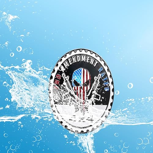 Miniatura 10 de 2 insignias de playa clasificadas para automóvil, insignias de metal para automóviles de 4 x 4, insignias de metal redondas 3D, calcomanías de