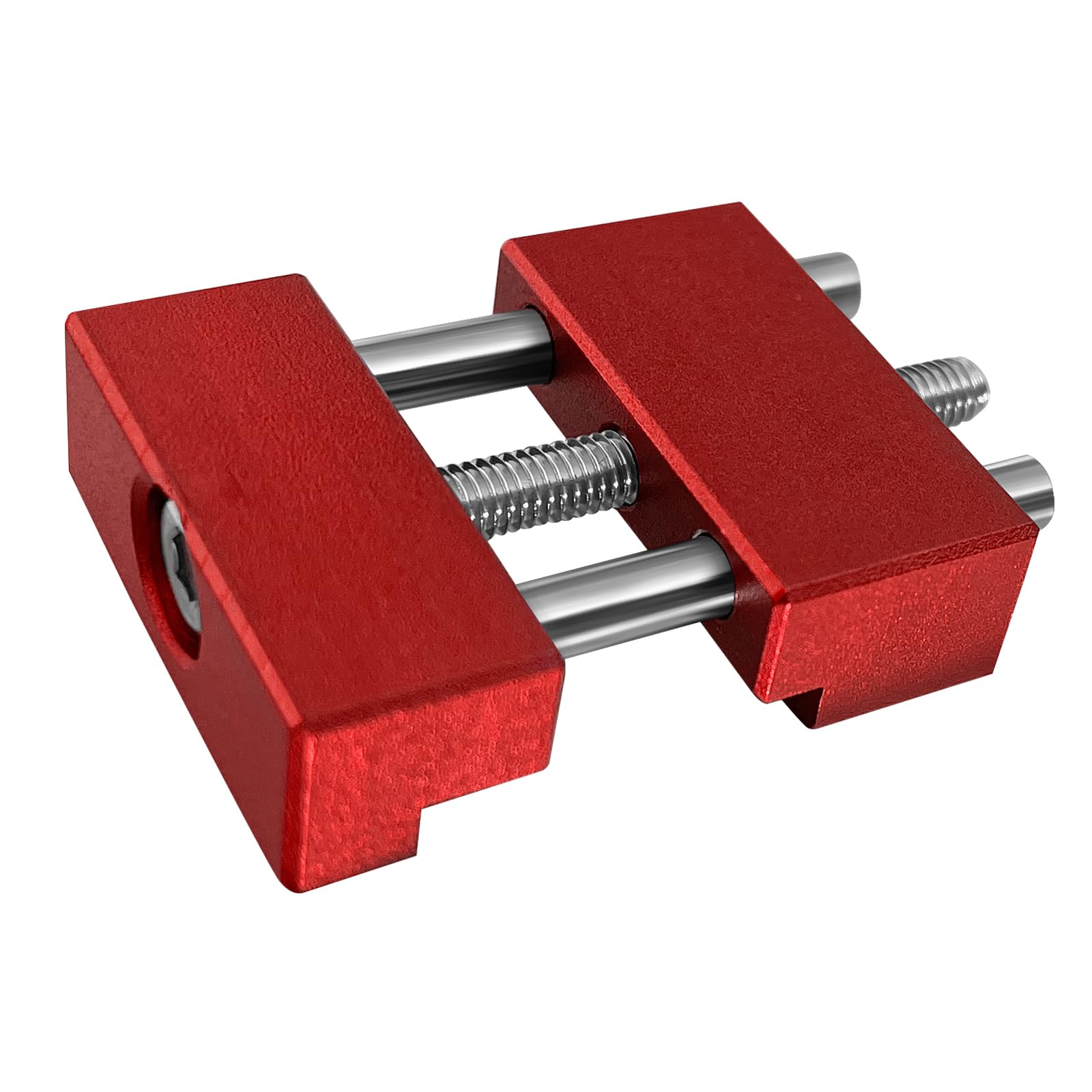 JMSMSHClamp Clamping Jaw Kit, Aluminium, Red, Bench Clamps