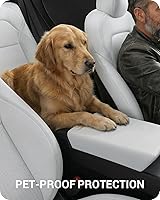 Vista 5 de BASENOR Funda para reposabrazos de consola central para Tesla Model Y Juniper/Model 3 Highland 2025 2026 [antideslizante] [sin logo] Accesorios