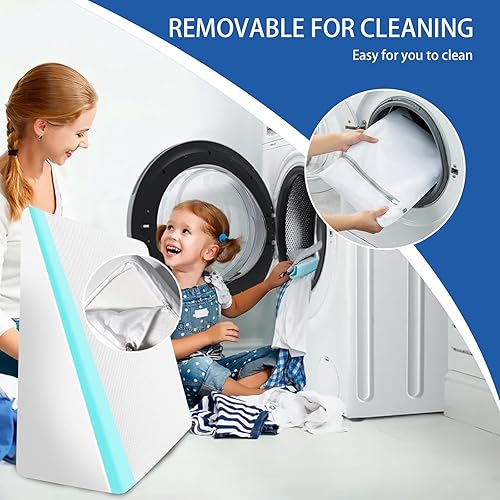 Miniatura 7 de Almohada de cuña con parte superior de espuma viscoelástica para dormir, almohada triangular de soporte elevado de 12 pulgadas para leer y