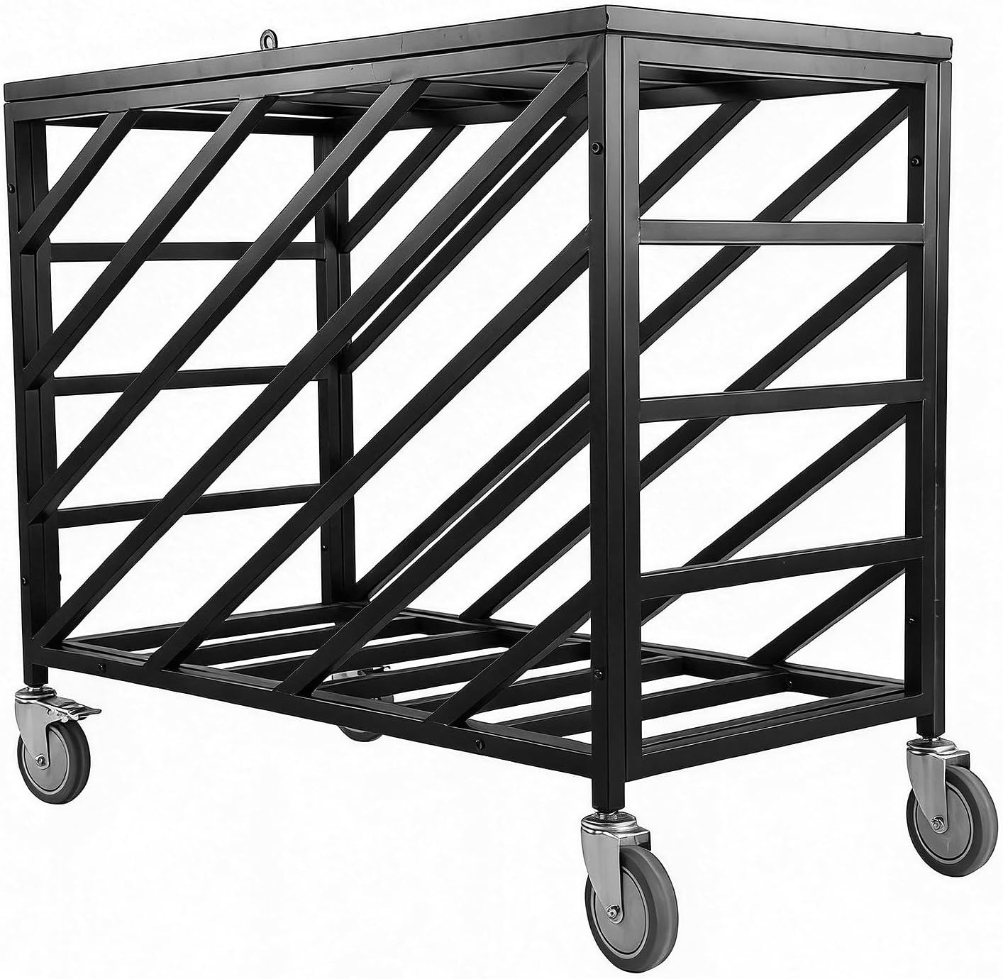 Ball Storage Locker with Wheels Rolling Exercise Ball Holder with Lockable Lid for Volleyball Gym Recess Soccer Playground