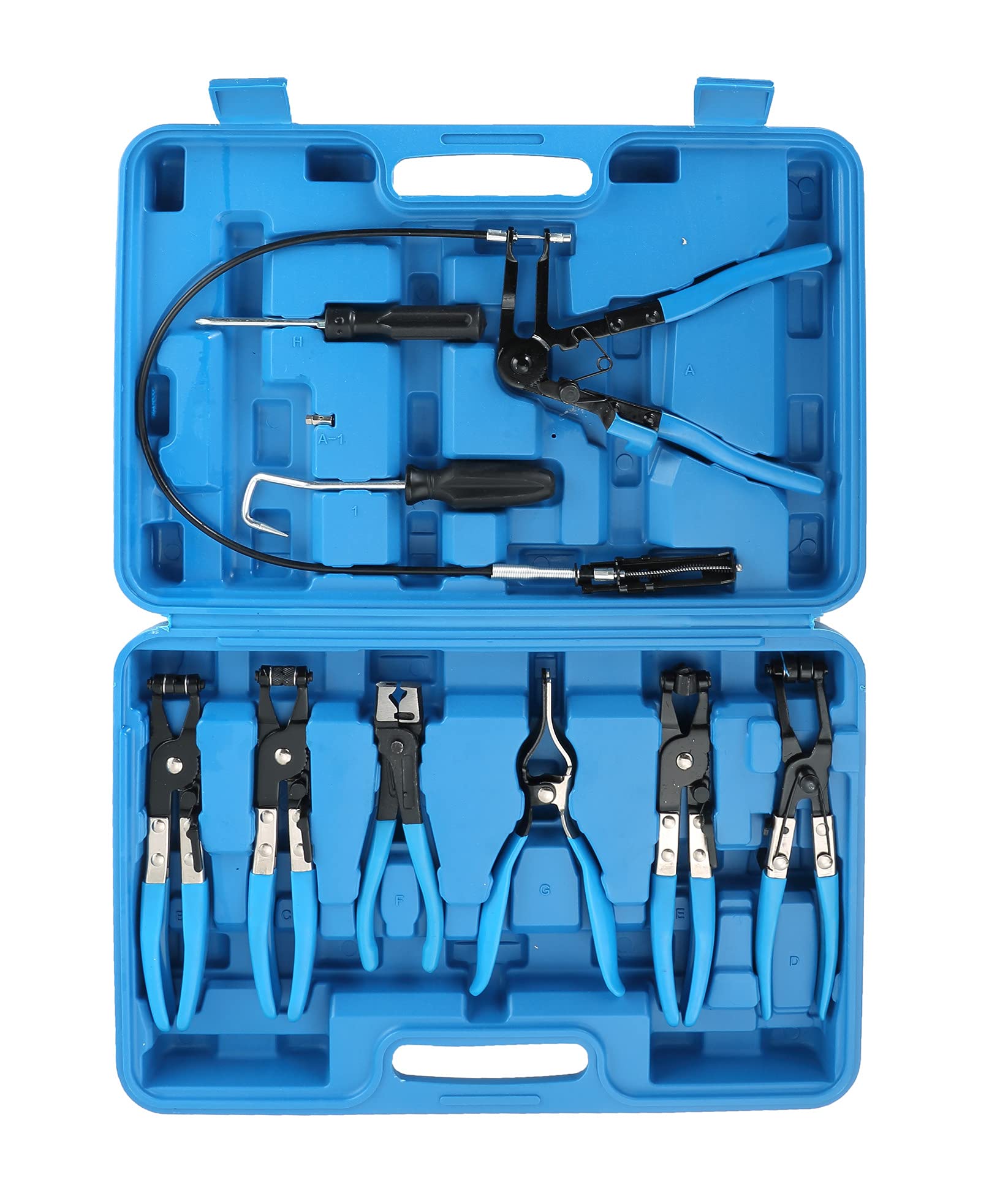 Buy ATPEAM 9pcs Hose Clamp Pliers, Long Reach Wire Spring Hose Clamp