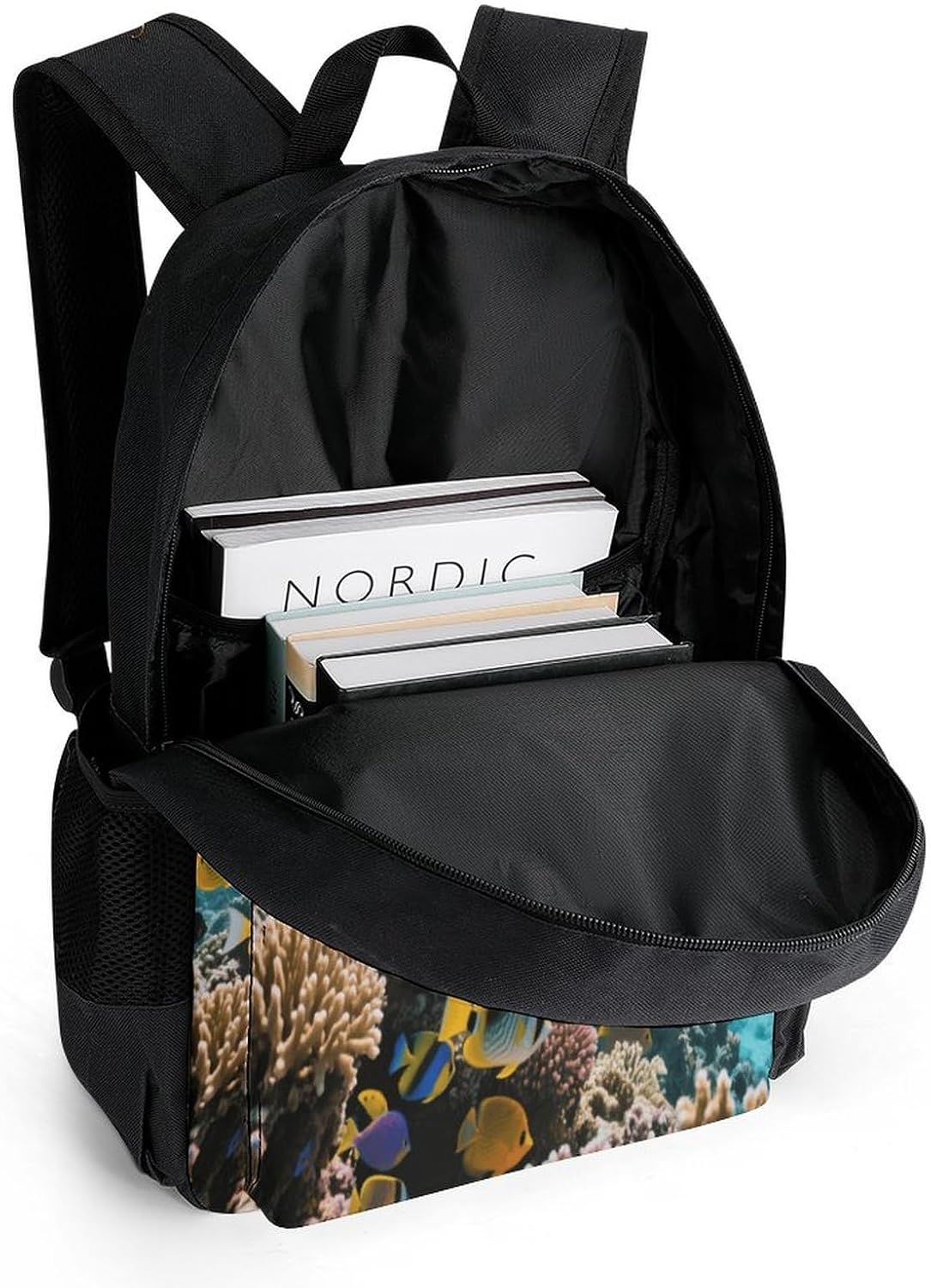 Great Barrier Reef Underwater World Backpack Daypack Travel Backpack | Lightweight Casual Laptop Backpack for Women Men Aesthetic Travel Bag for Weekender Business Hiking Outdoor