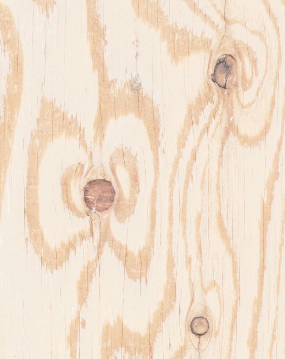 Simple Shapes Plywood Mural Wall Art Wallpaper - Peel and Stick (4 Sheet Pack - 2ft x 8ft)