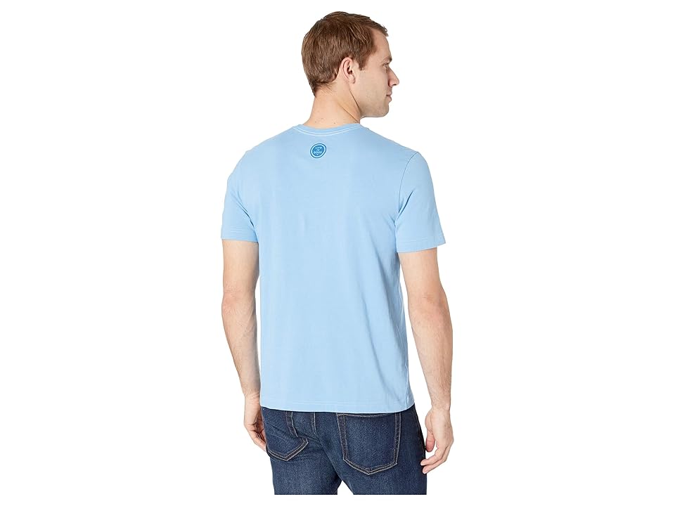 

Life is Good Keys to Happiness Crushertm Tee (Carolina Blue) Men's T Shirt