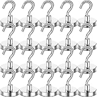 Vista 37 de Diymag Ganchos magnéticos en S, fuertes y resistentes, 30 lb de capacidad, para crucero, aula, refrigerador, cabañas, parrilla, cocina, garaje