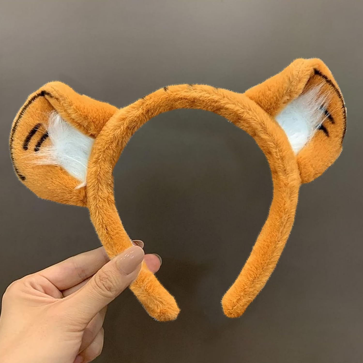 Tiger Ears Headband, Tigger Ear for Adult for Women, Halloween Tigger Ears Headband (Yellow) - Image 3