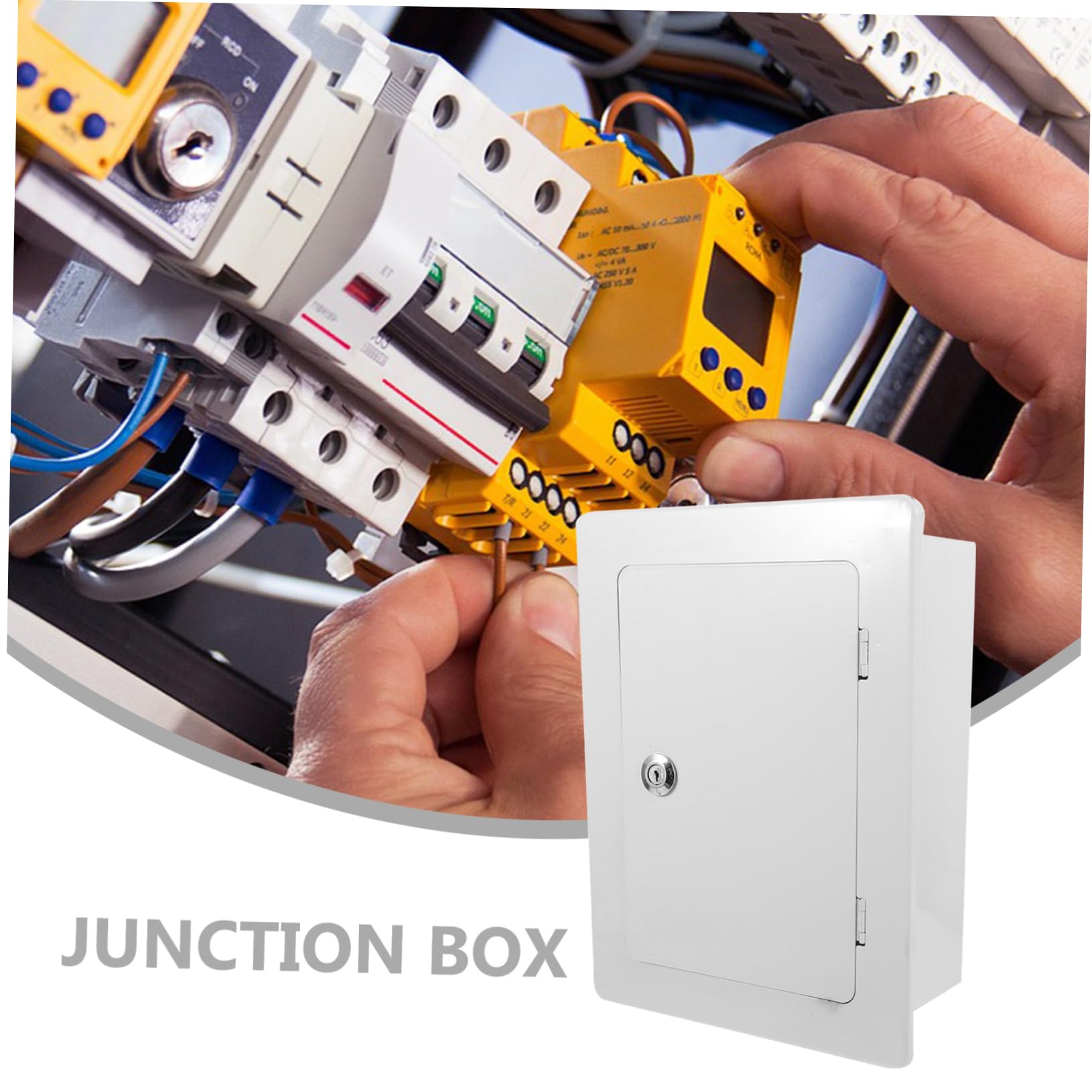 Angoily Boîte De Jonction Électrique Étanche Murale Boîte De Raccordement Extérieure Protection Éclaboussures Projet Bricolage Connexion Sécurisée Guidage Facile