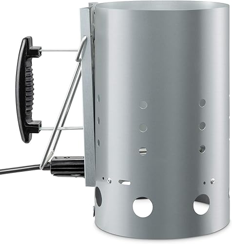 Ivation Arrancador eléctrico de carbón de chimenea, enchufe electrónico portátil para barbacoa, carbón, carbón y briquetas, sin fósforos ni