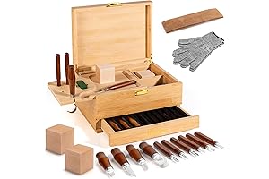 Deluxe Wood Carving Tools Set - Whittling Kit for Beginners, Wood Carving...