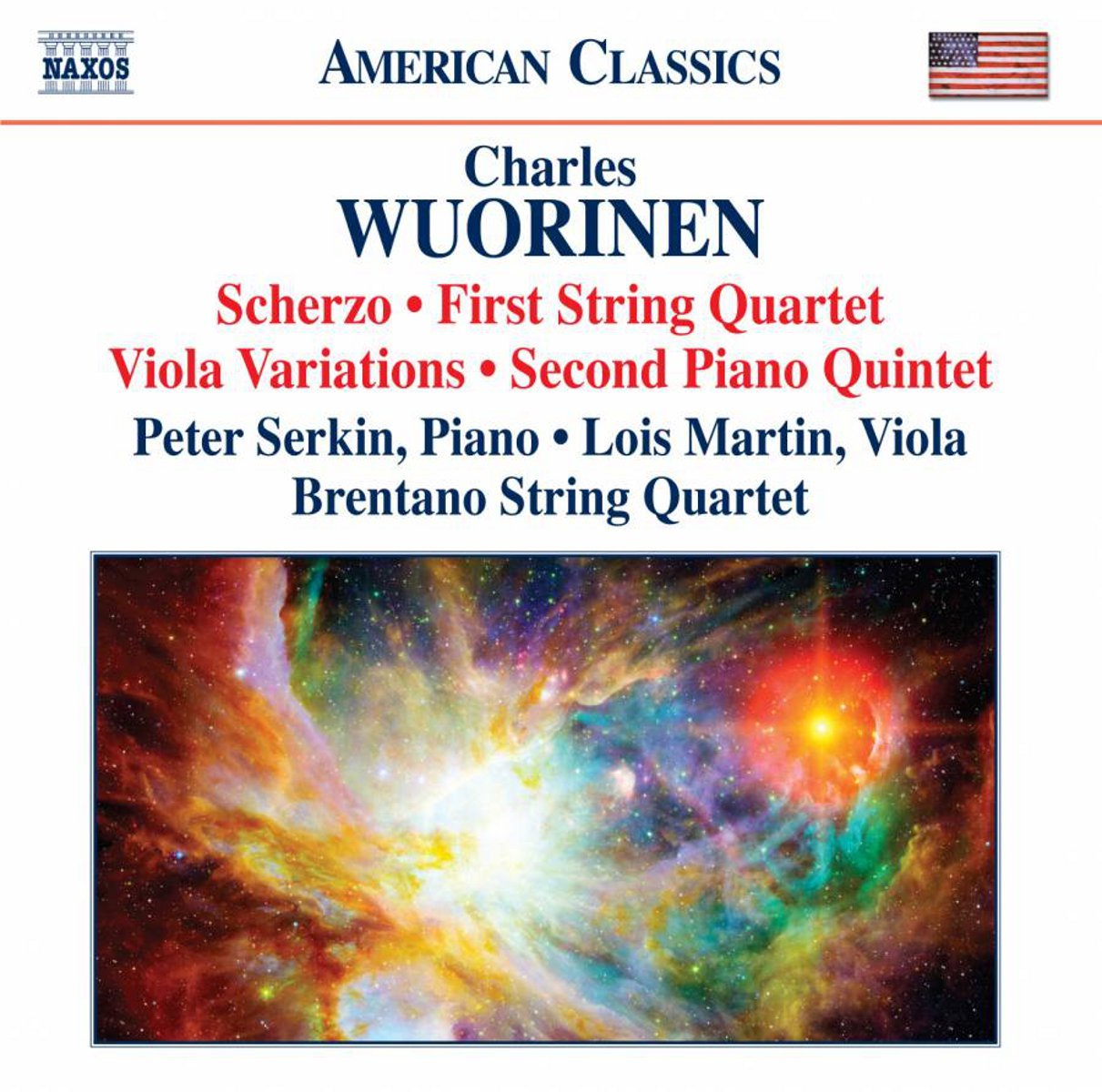 Wuorinen: Second Piano Quintet/ Scherzo/ Viola Variations