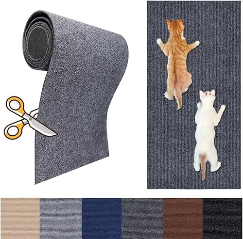 猫用爪とぎ 猫 爪研ぎシート 爪研ぎマット 猫スクラッチャー 多機能 ソファー 壁 椅子 ステッカー 家具保護 壁に貼る 耐摩耗 爪を傷つけない DIY自由な組み立て 取り付け簡単 猫ひっかき傷 保護シート運動不足改善 ?解?力 ット用品 (30*100c