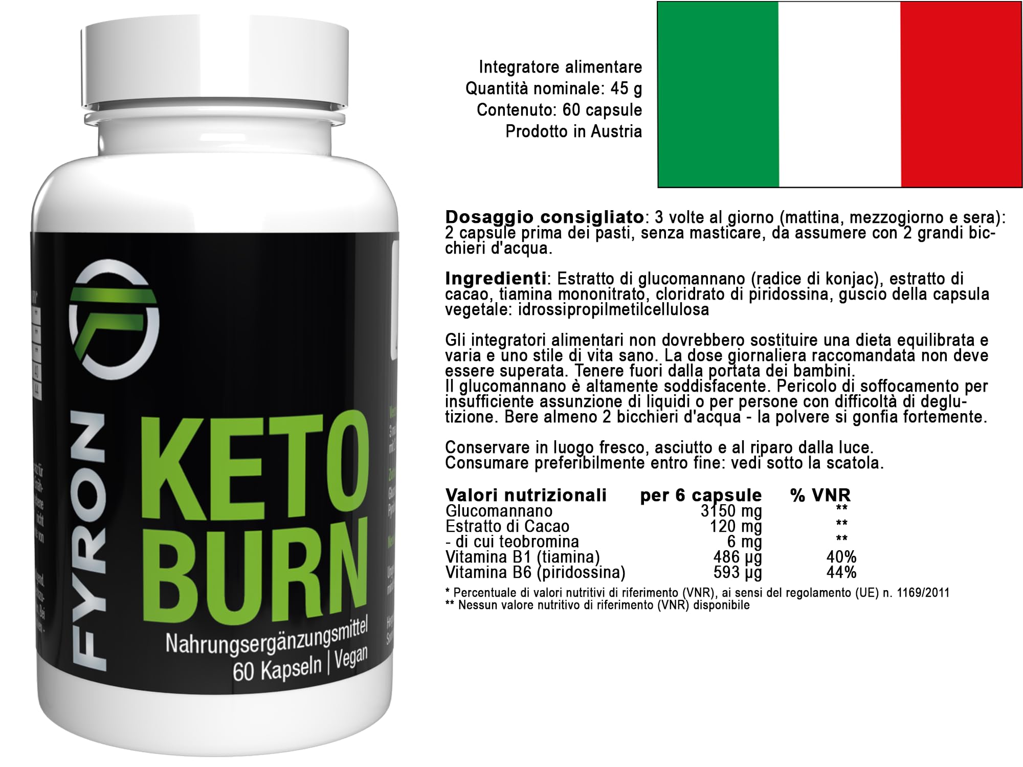 Keto Burn - 60 gélules