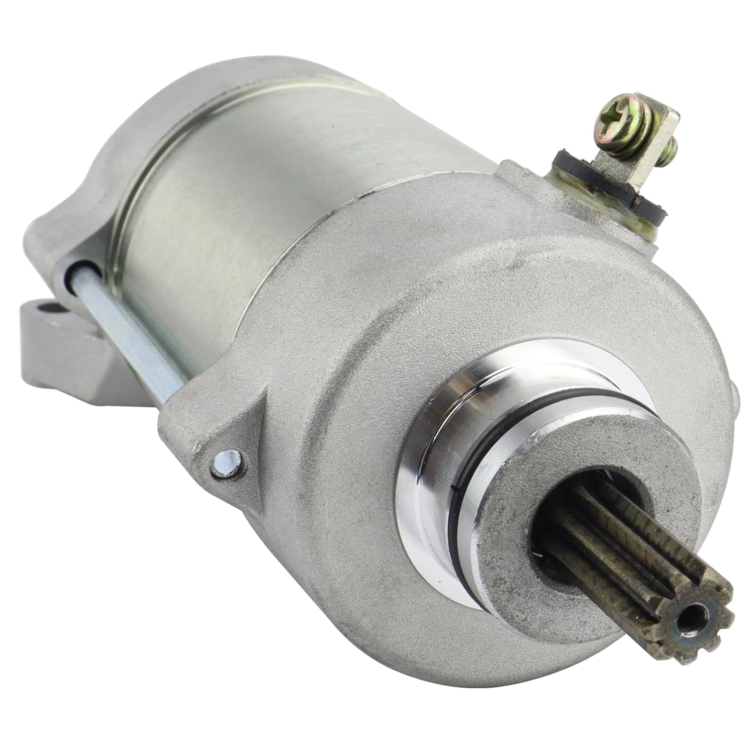 Starter with Relay for Yamaha Motorcycle FJR1300 / FJR1300A / FJR1300AS 2003-2007, 5JW-81890-00 1MC-81890-00 1MC-81890-01 18765 410-54267