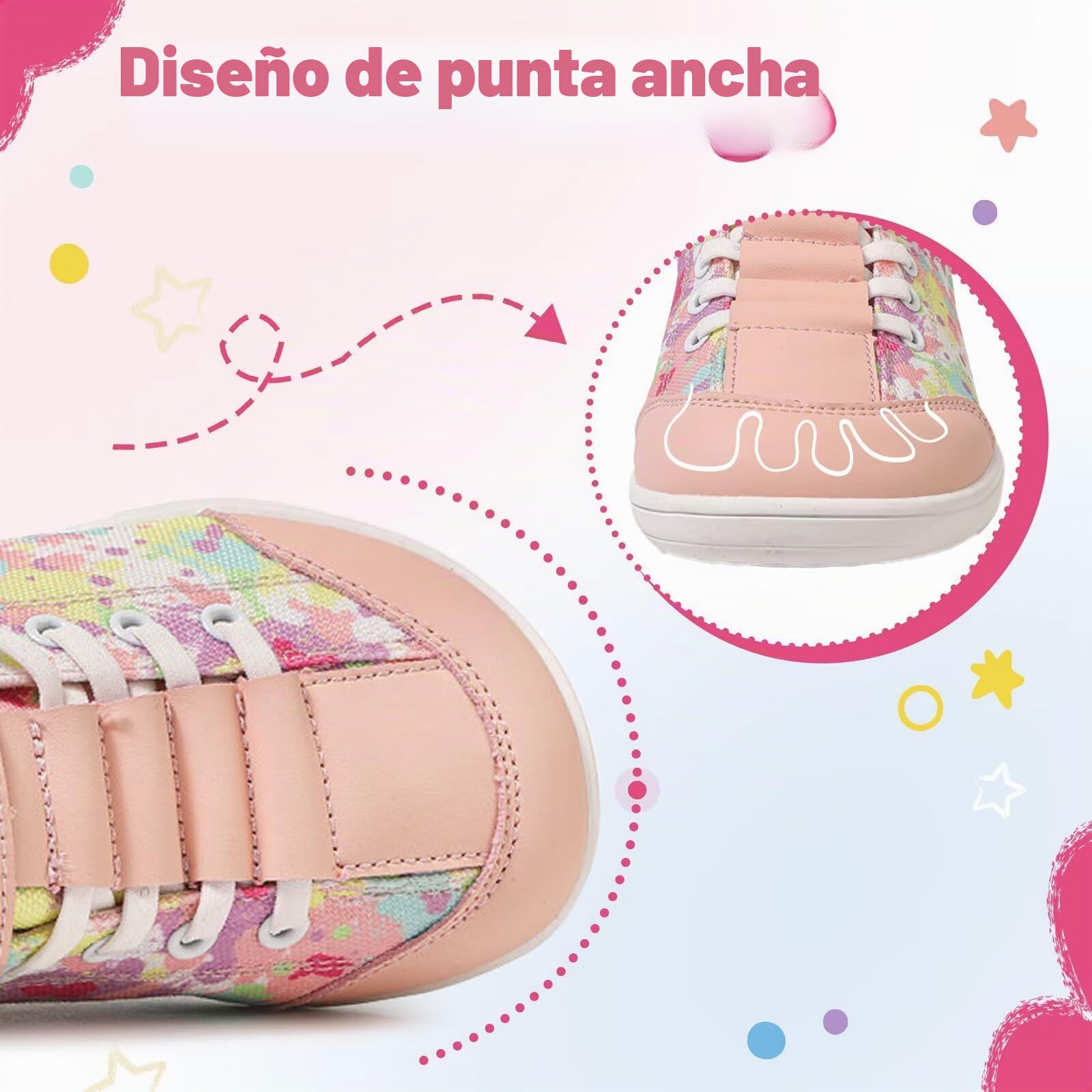 Calzado Barefoot Niño Antideslizante Transpirables Zapatos Descalzos Ancho Deportivas Adhesivo Doble Cara Niñas Chico
