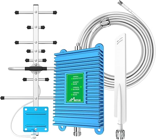 Amplificador de señal de teléfono celular compatible con todos los portadores de EE UU Verizon ATT Sprint T-Mobile amplificador de señal celular de
