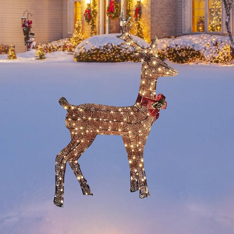 トナカイ　イルミネーション イルミネーション トナカイ モチーフライト イルミネーションライト