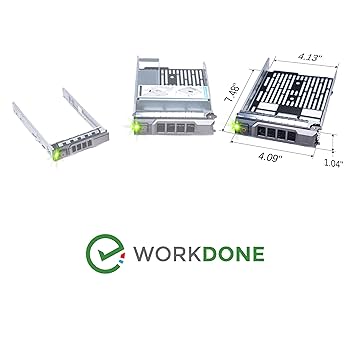 Amazon.co.jp: WORKDONE 2個パック - 3.5インチハードドライブ