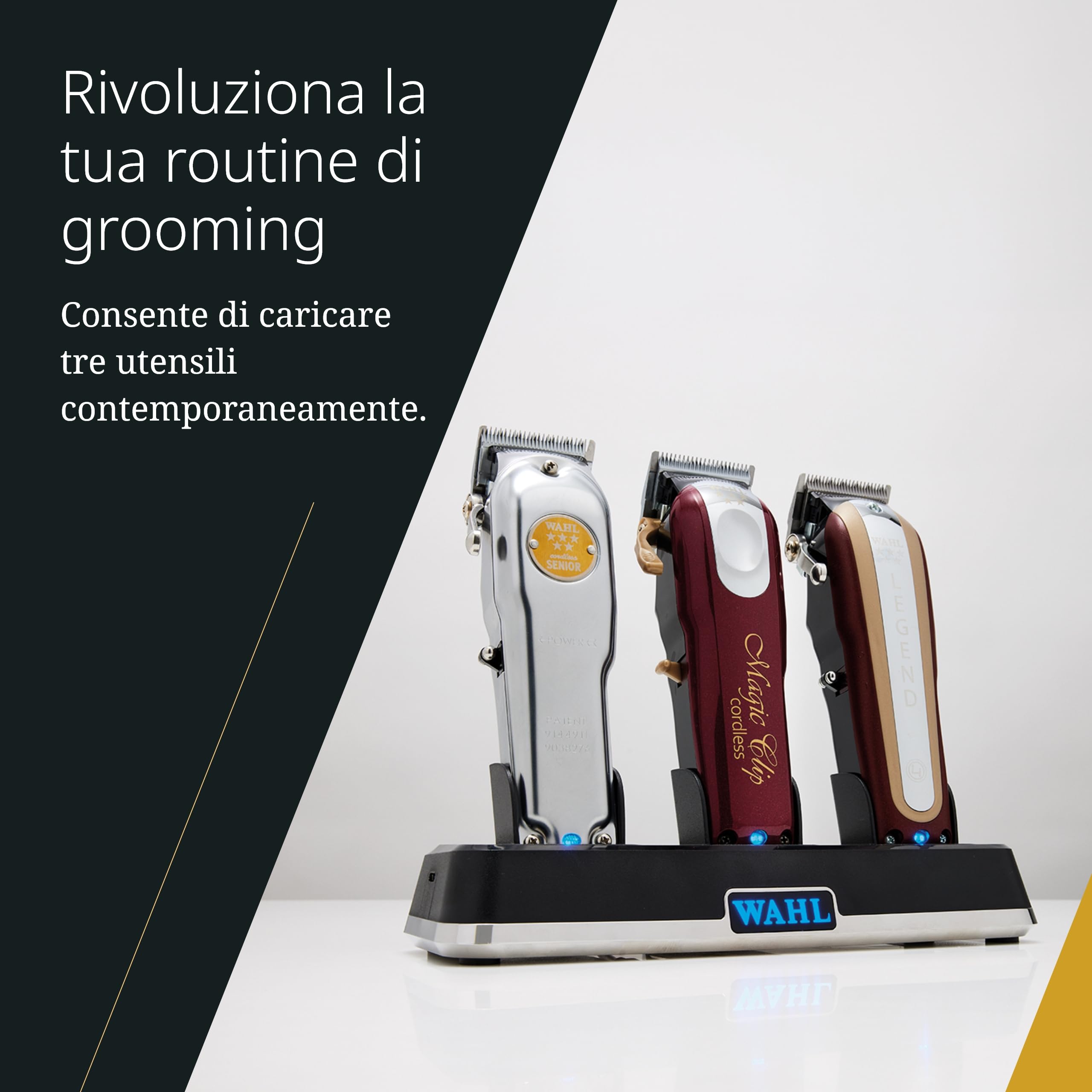 Wahl Power Station, Caricatore USB per Utensili Wahl e Dispositivi USB-C