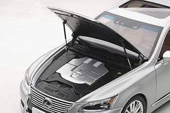 Lexus LS600hL 1/18オートアートカスタム仕様シルバー現状販売箱有
