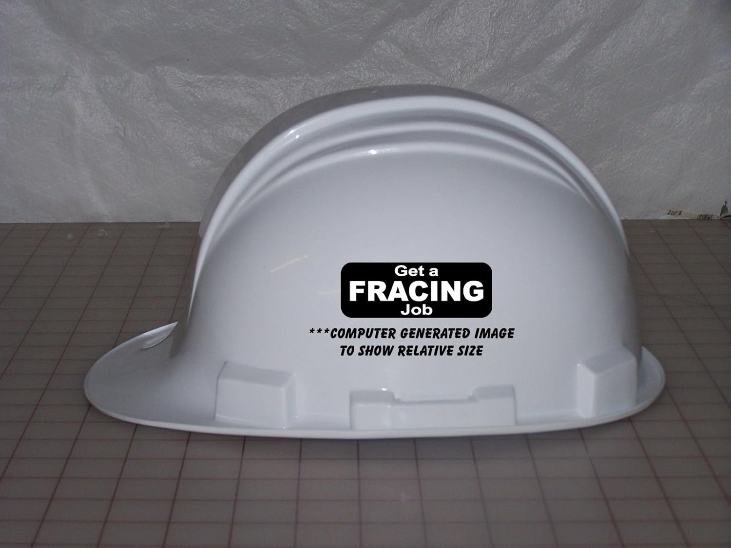 3 Get A Fracing Job B Hard Hat/Helmet Stickers H215