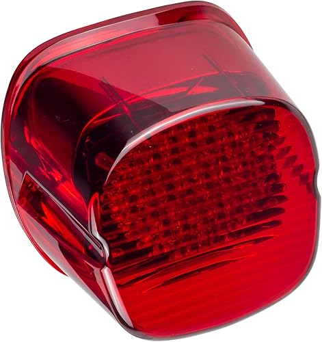 Miniatura 8 de Eagle Lights Luz trasera LED estroboscópica roja para Harley Davidson SportsterSoftailTouringDyna