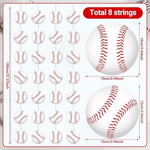Miniatura 8 de Faccito 12 pancartas de fiesta de fútbol para fiestas temáticas deportivas, decoraciones colgantes de papel de fútbol para niños, adolescentes,