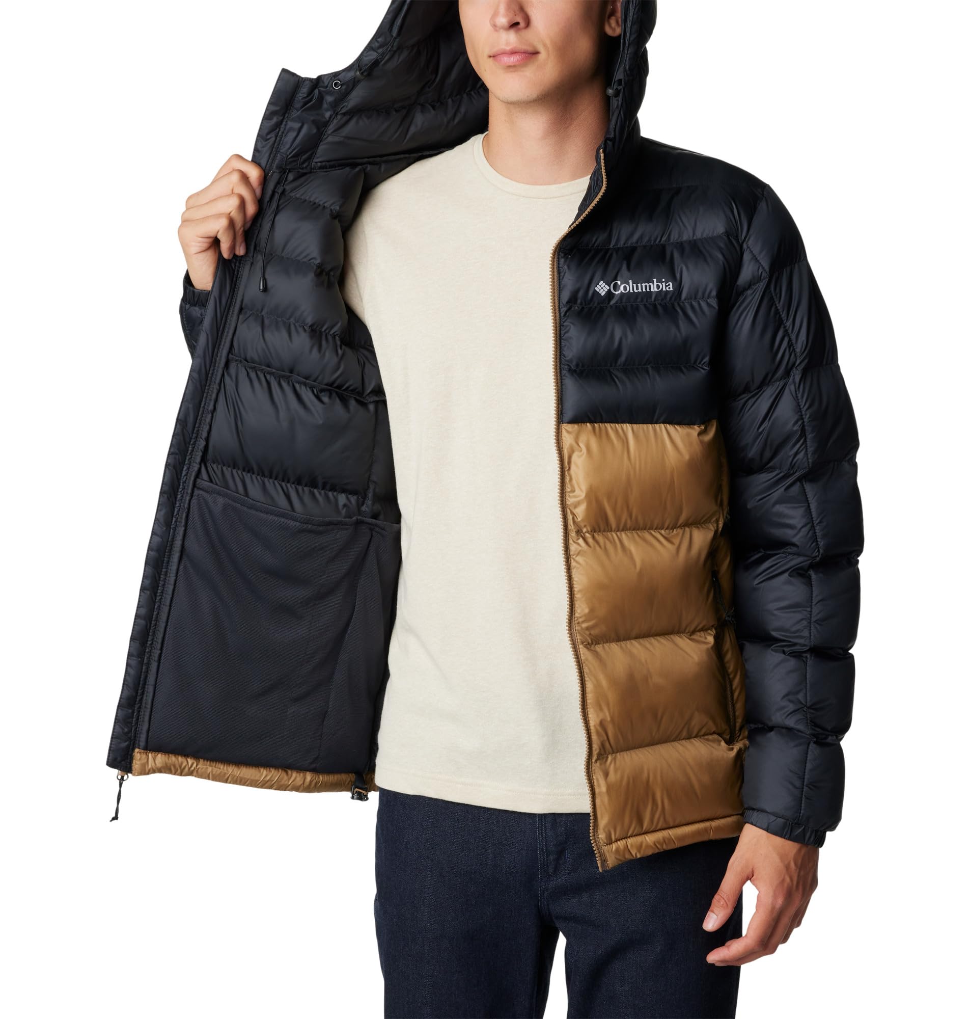 Columbia Herren Buck Butte Insulated Hooded Jacket Pufferjacke mit Kapuze (1er Pack)
