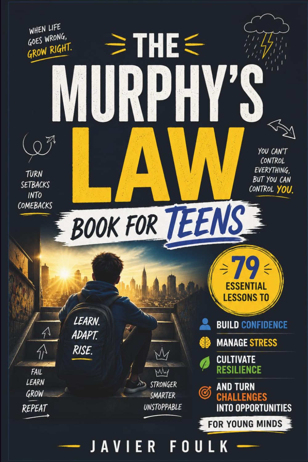The Murphy’s Law Book for Teens: 79 Essential Lessons to Build Confidence Manage Stress Cultivate Resilience and Turn Challenges into Opportunities for Young Minds