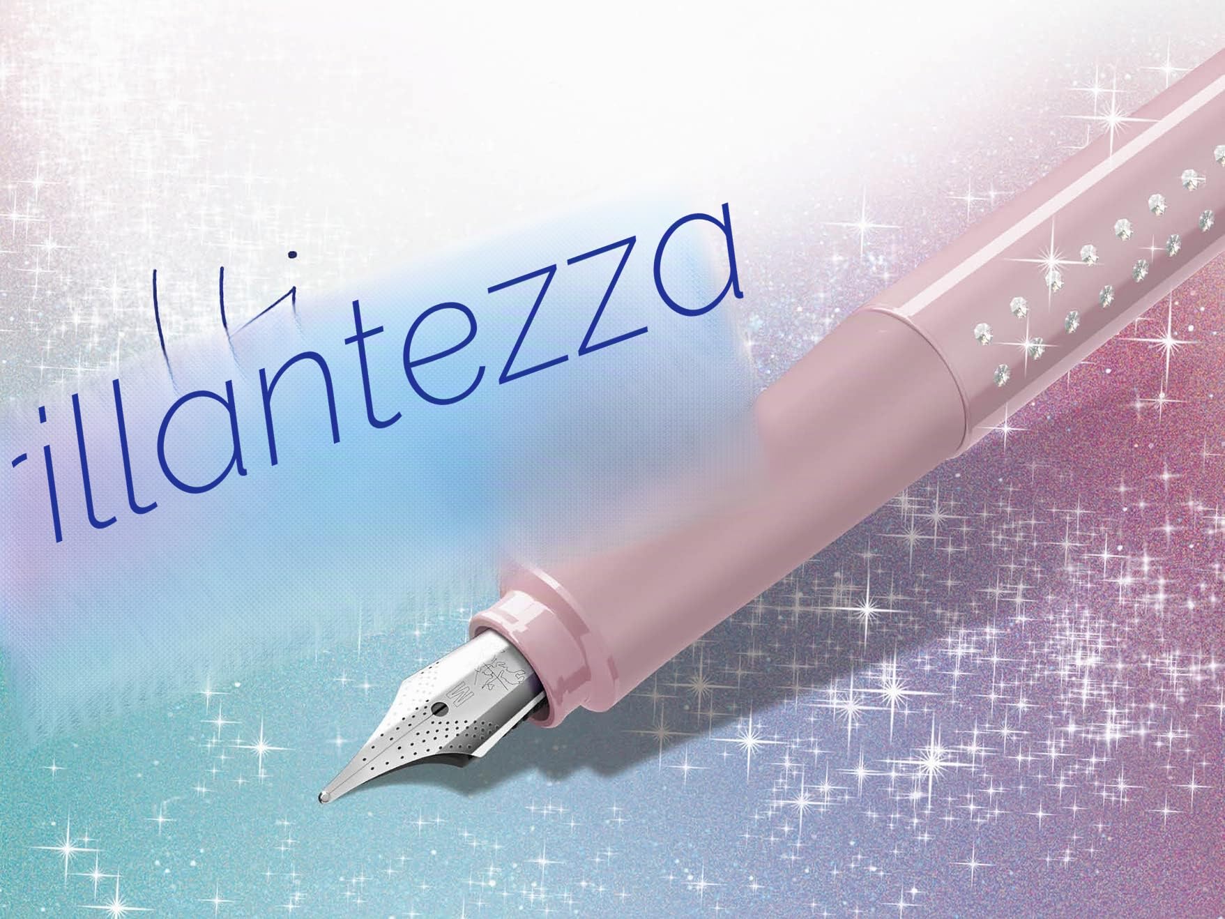 Faber-Castell Stilografica Sparkle M Oceano
