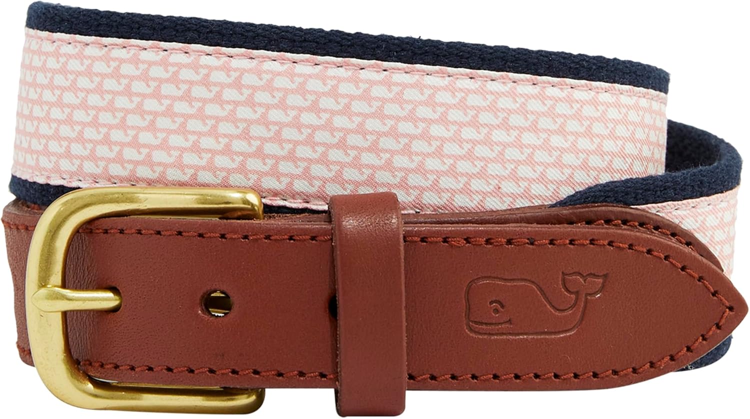 vineyard vines Boys' Boys' Micro Whale Classic Canvas Club Belt