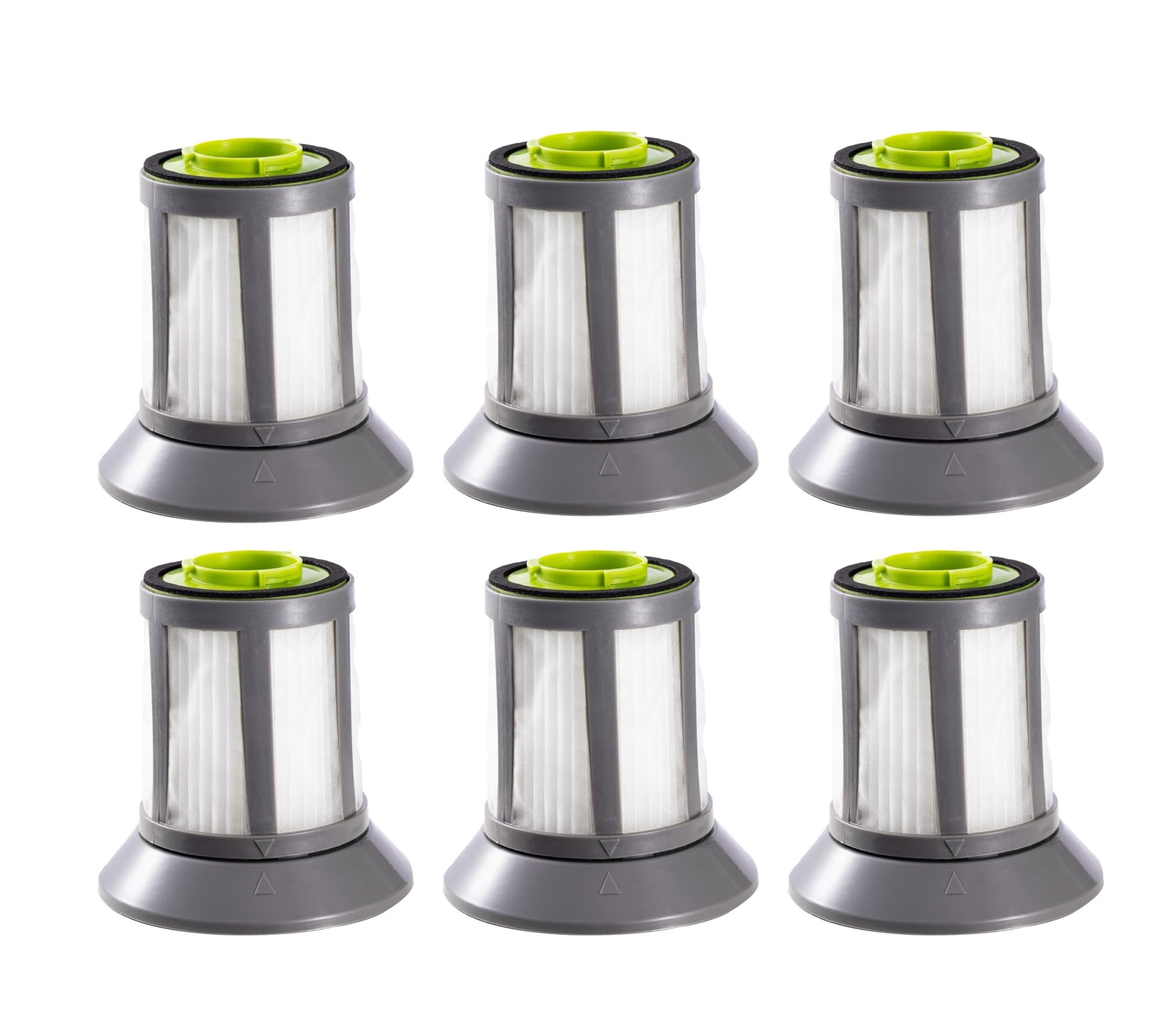 Kompatybilny z wymianą zestawu filtra HEPA Midea Dust Kompatybilny z częściami do odkurzacza kanistrowego VCC350B02 Akcesoria do urządzeń domowych (Color : 6 sets)