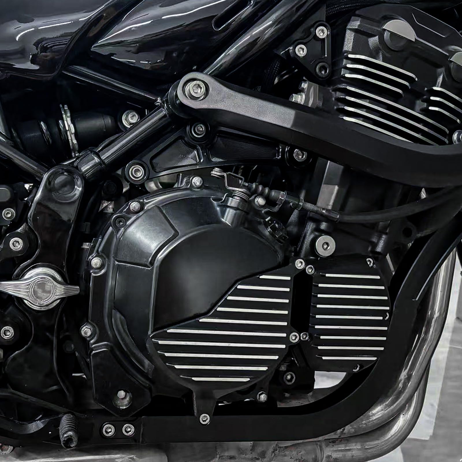 Amazon | CHINGLAY バイク エンジンカバー : Z900(2017-2025) / Z900RS