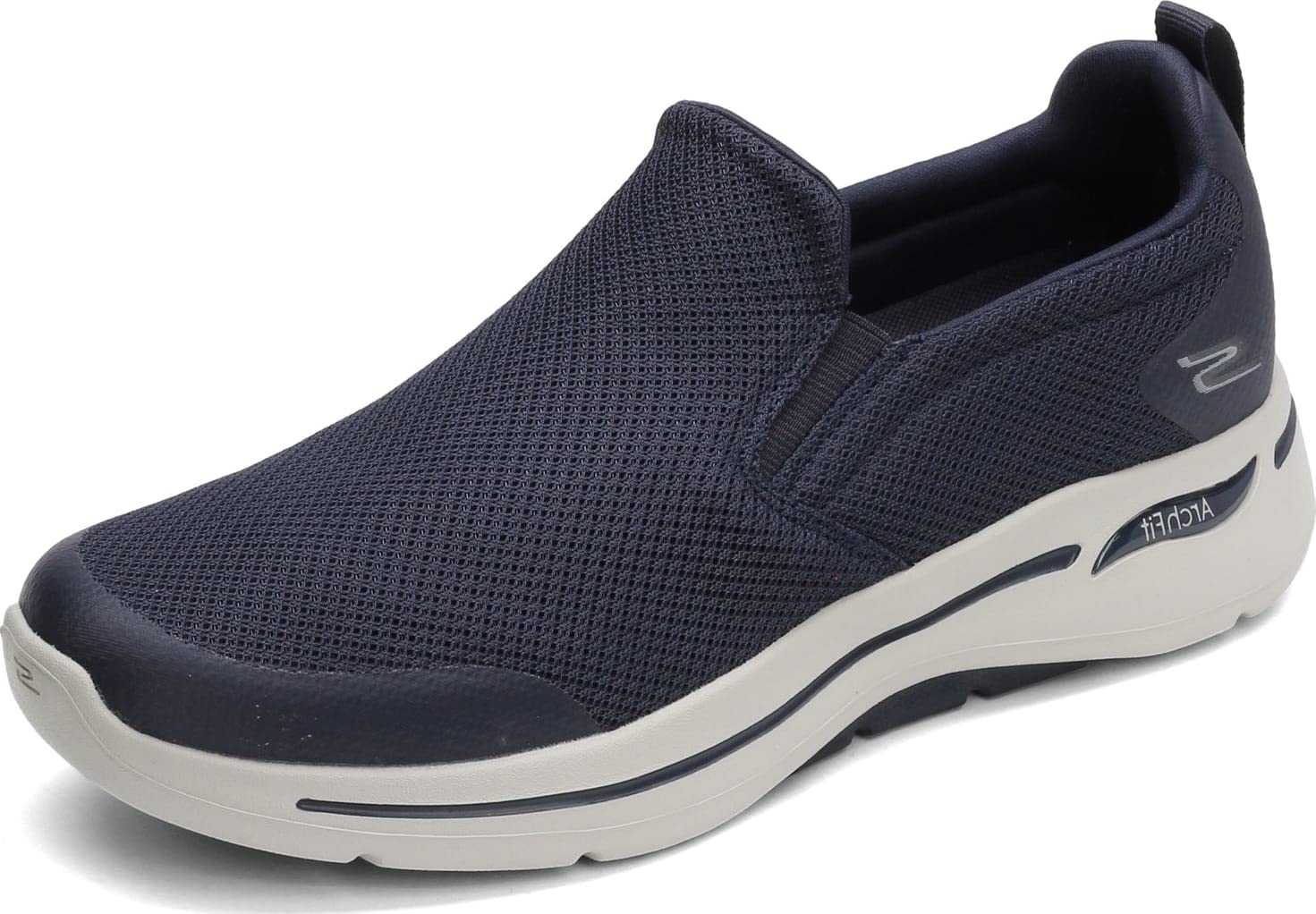 ARCH FIT, Men's Lace-Up, Blue (Navy Mesh/Synthetic/Trim Nvy)