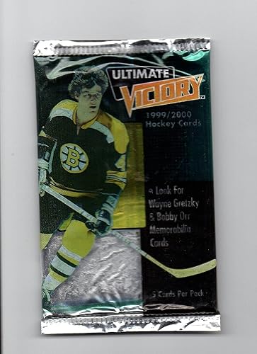 1999-2000 Ultimate Victory Hockey Pack Factory sealed 5 cards per Pack