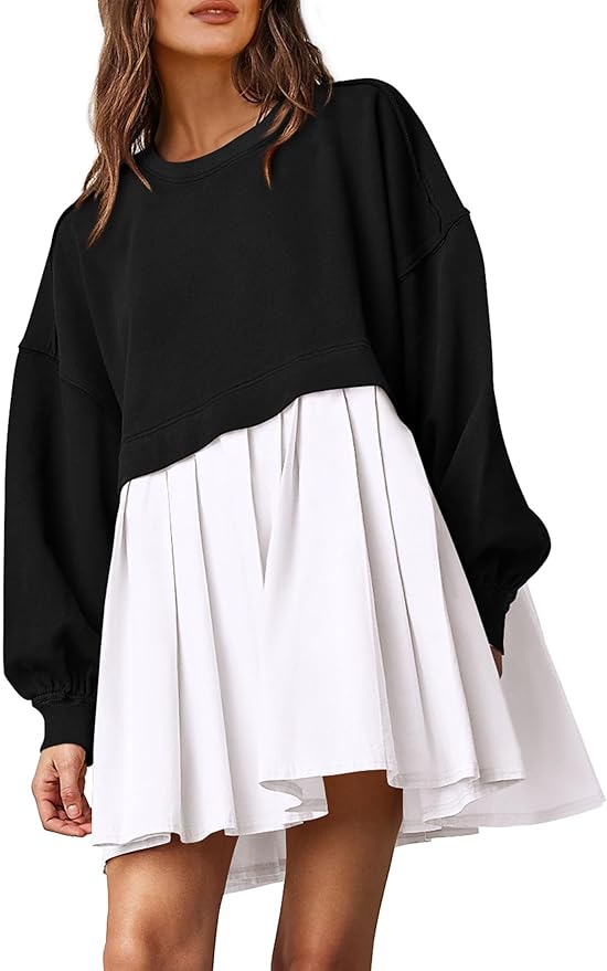 Women's Casual Sweatshirt Dress