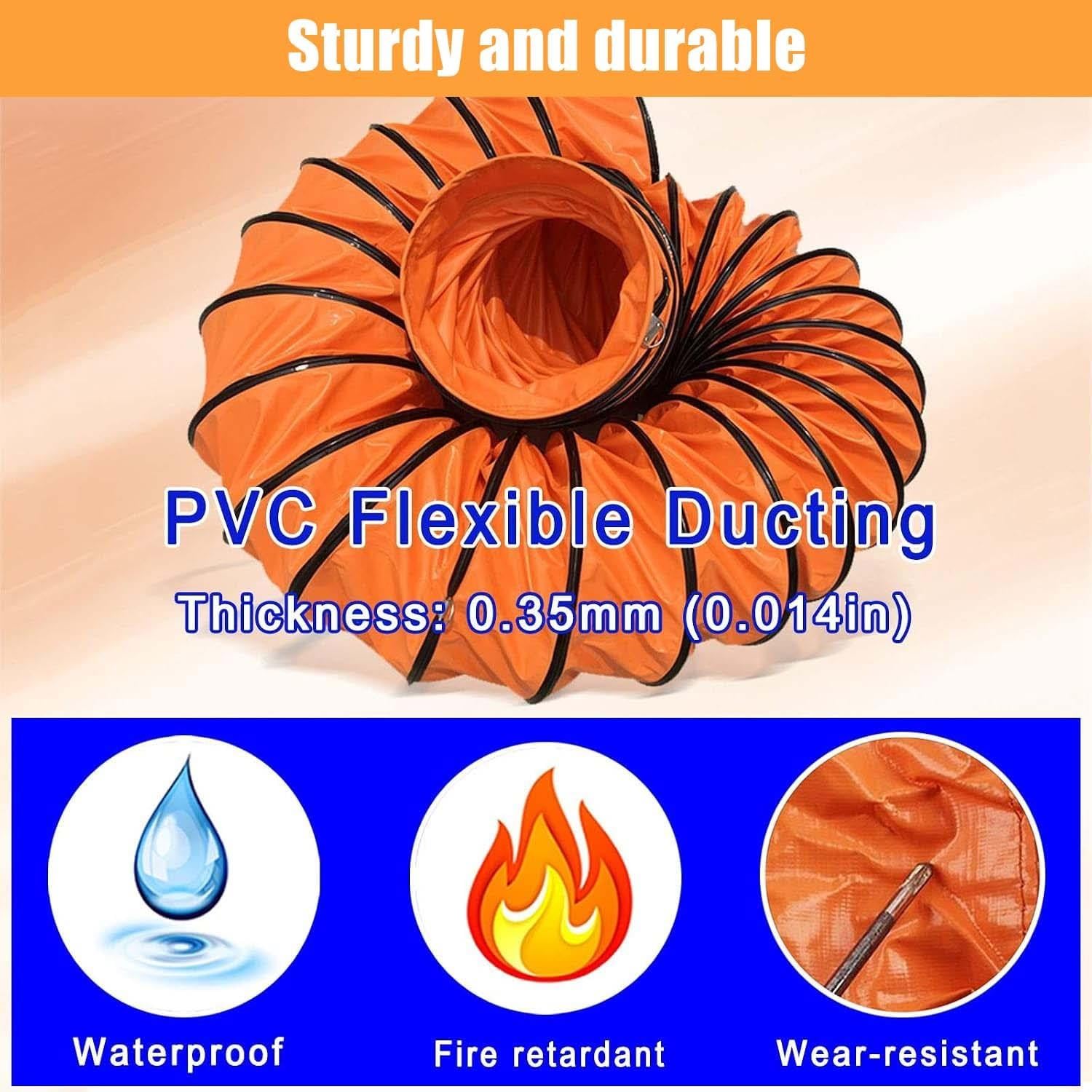 Tubo De Ventilación, Manguera De Conducto Flexible De PVC