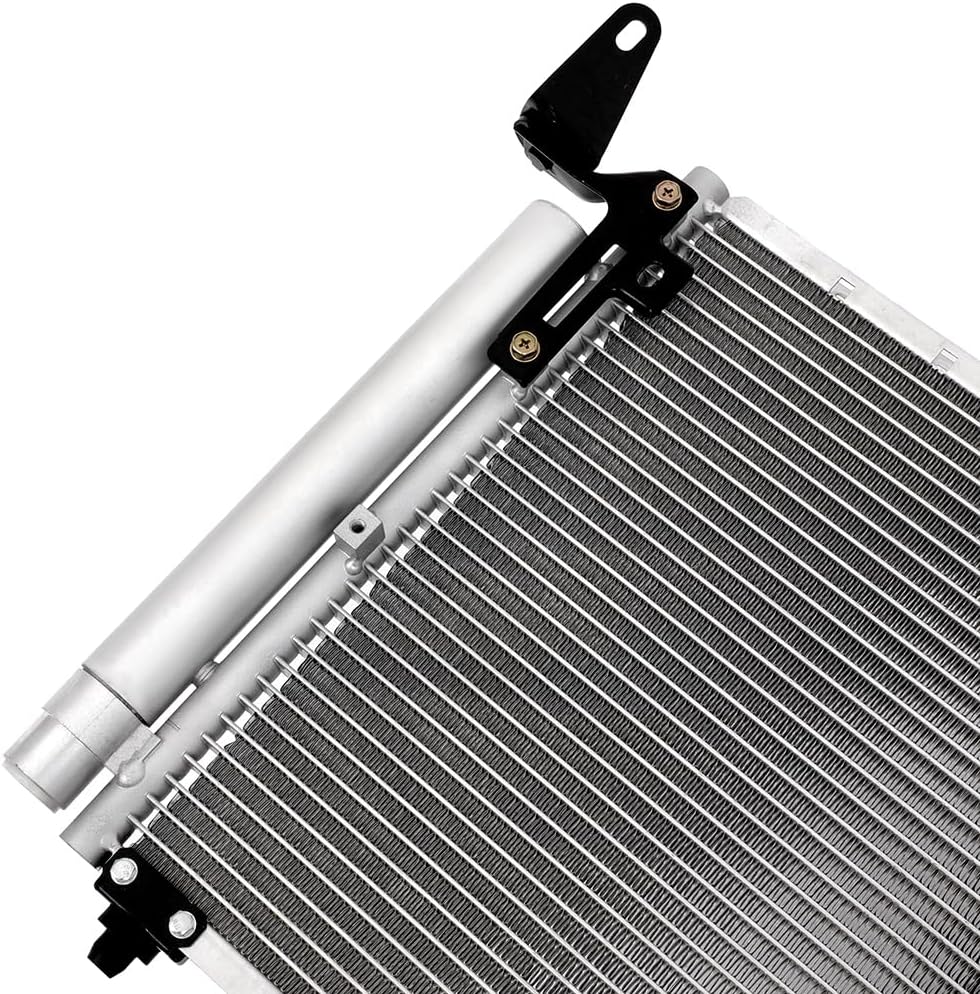 A/C AC Condenser Compatible with 2004-2006 for Toyota Tundra Limited 4.7L 2004 for Toyota Tundra SR5 3.4L 2005-2006 for Toyota Tundra SR5 4.0L 2004-2006 for Toyota Tundra SR5 4.7L, Replaces 3395