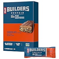 Vista 1 de 12 barras de proteínas Clif Bar, 2.4 onzas por barra, CL-60142, 12 unidades, Chocolate, 12, 12