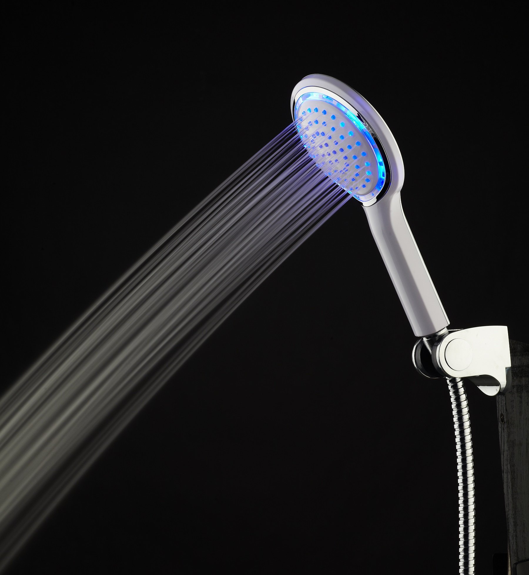 Fdit Duschkopf Mit Digitalanzeige & Temperaturregler – LED Zeigt Wassertemperatur An, 3 Farben