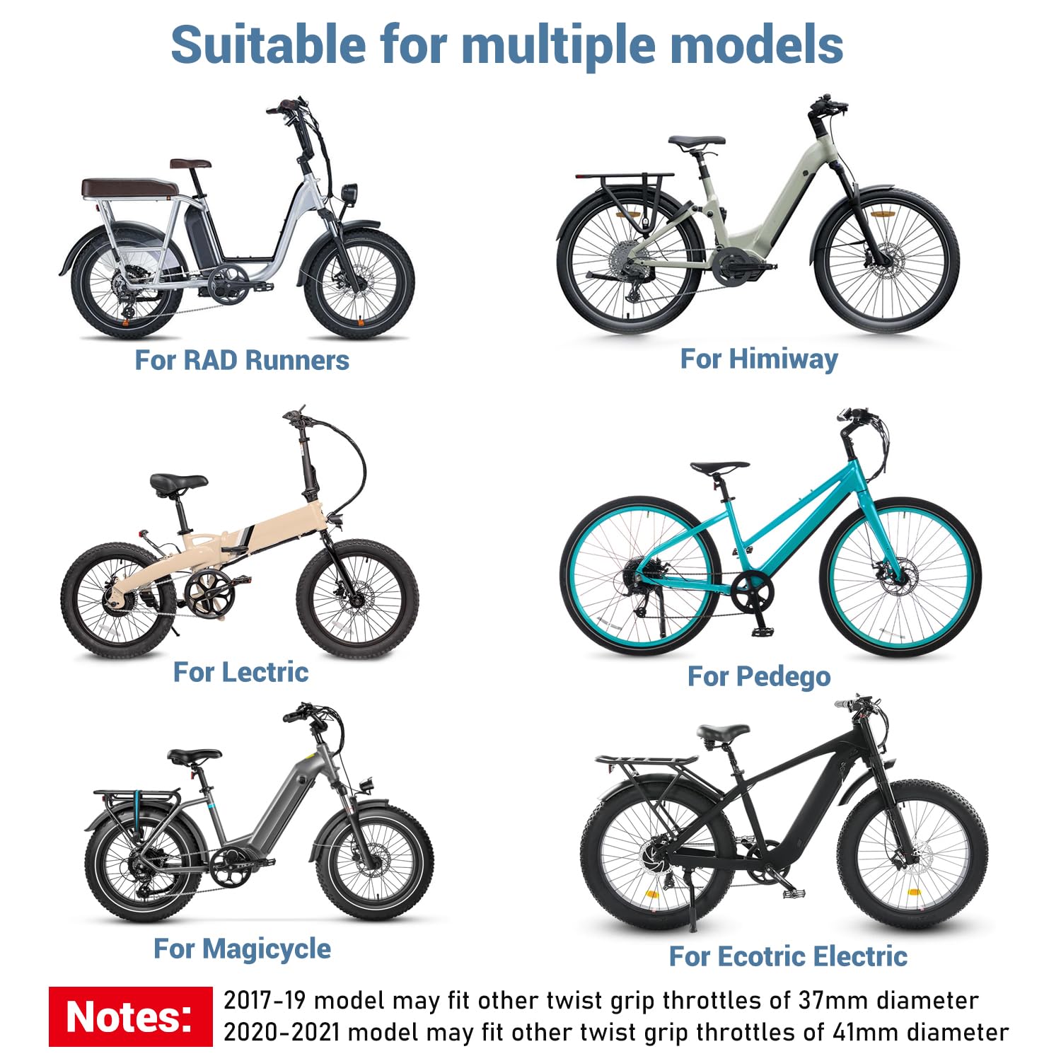 Canitu Adaptateur d'accélérateur de pouce amélioré, adaptateur d' accélérateur de vélo électrique, kits de conversion de remplacement pour RAD, pour Lectric, pour Pedego, Himiway, pour Magicycle, pour Canitu Adaptateur d'accélérateur de pouce amélioré, adaptateur d' accélérateur de vélo électrique, kits de conversion de remplacement pour RAD, pour Lectric, pour Pedego, Himiway, pour Magicycle, pour