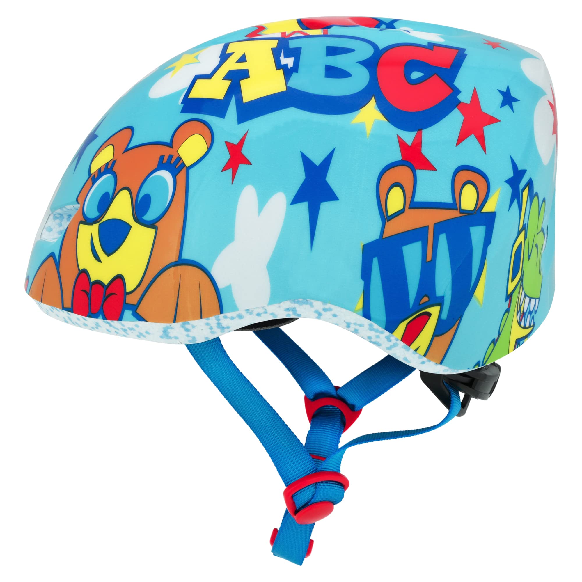Raskullz Lil ABC 2D Infant Bike Helmet +1, Blue : Sports & Outdoors