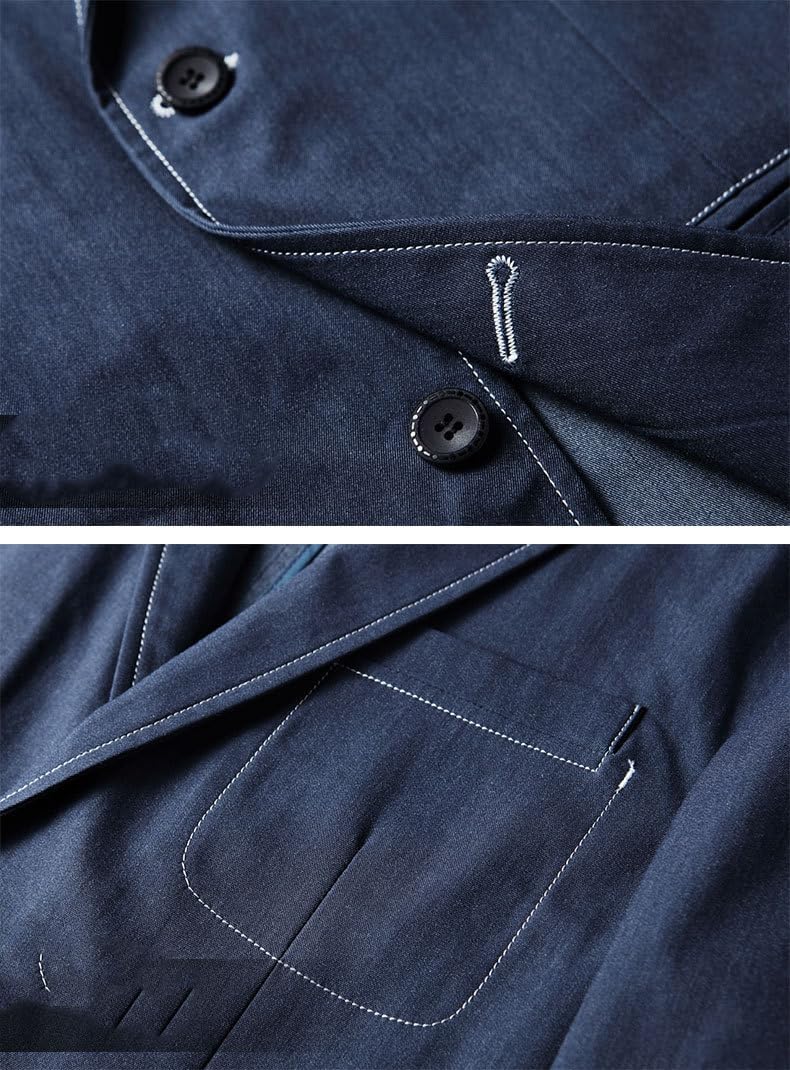 Men's Blazer Dressy Casual Suit Jacket for Spring Autumn Coat for Men