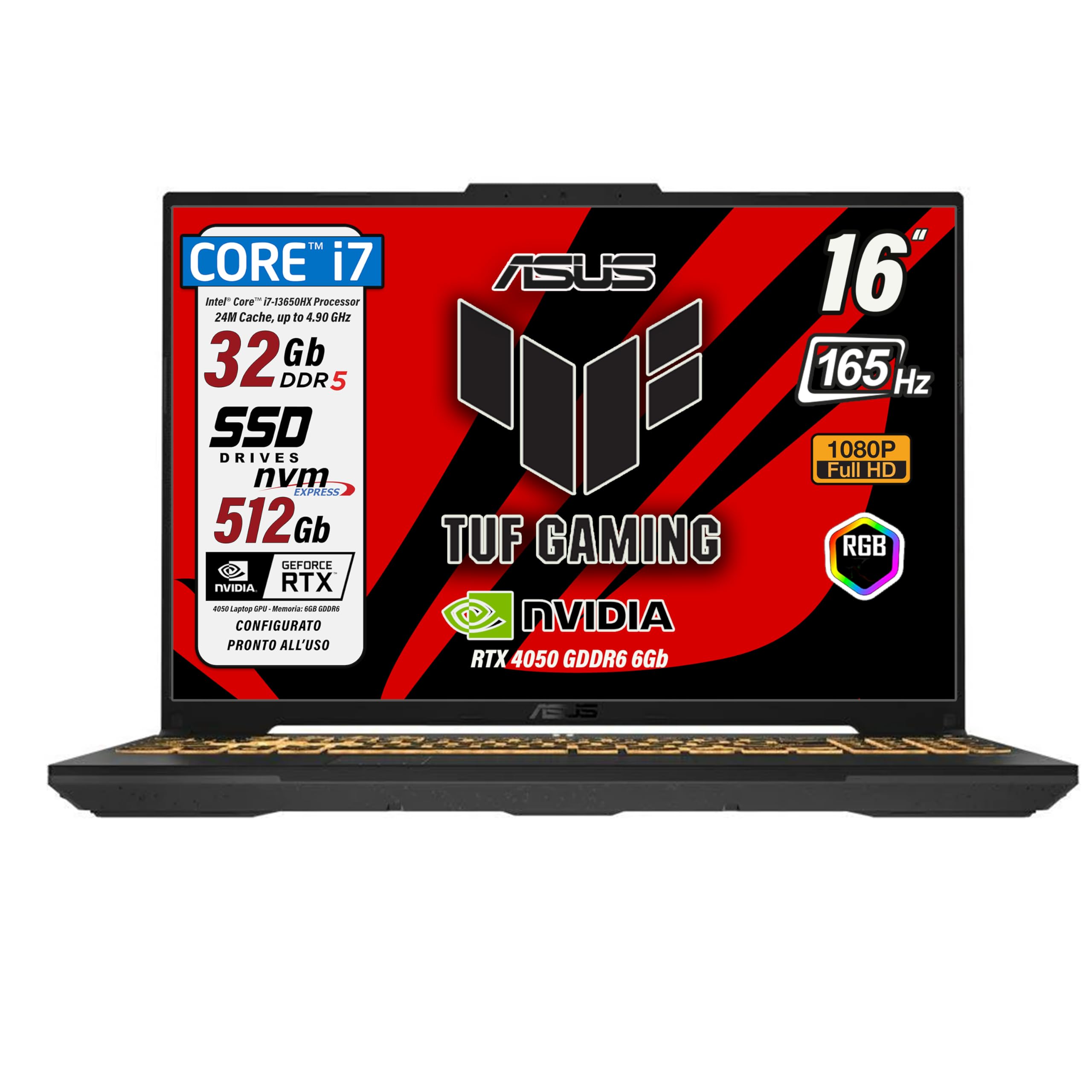 ASUS ROG Strix G18 G814JI-N6004 - Ordenador Portátil Gaming de 18