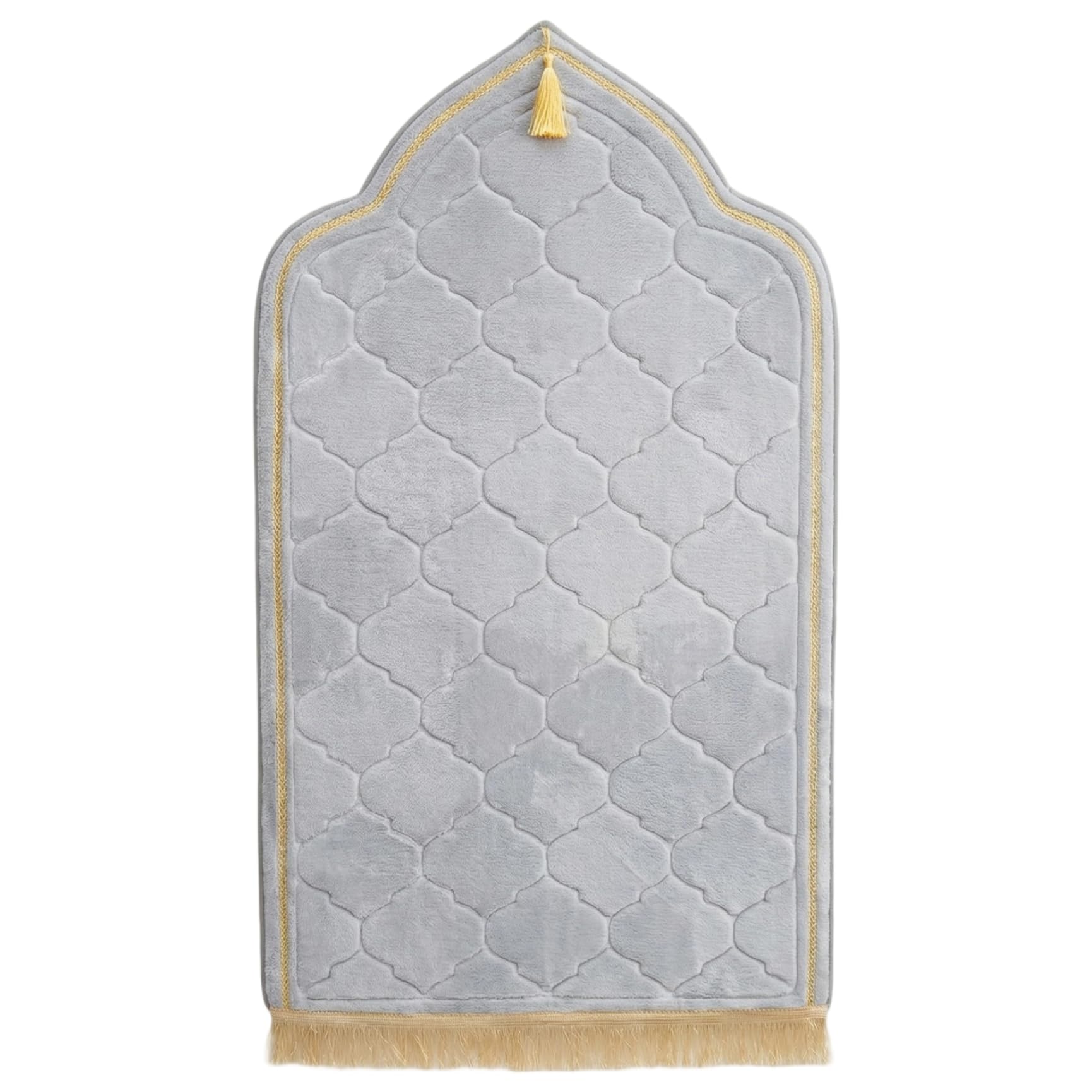 Tapis de prière en flanelle épaisse et douce pour le confort des genoux lors de la Salah