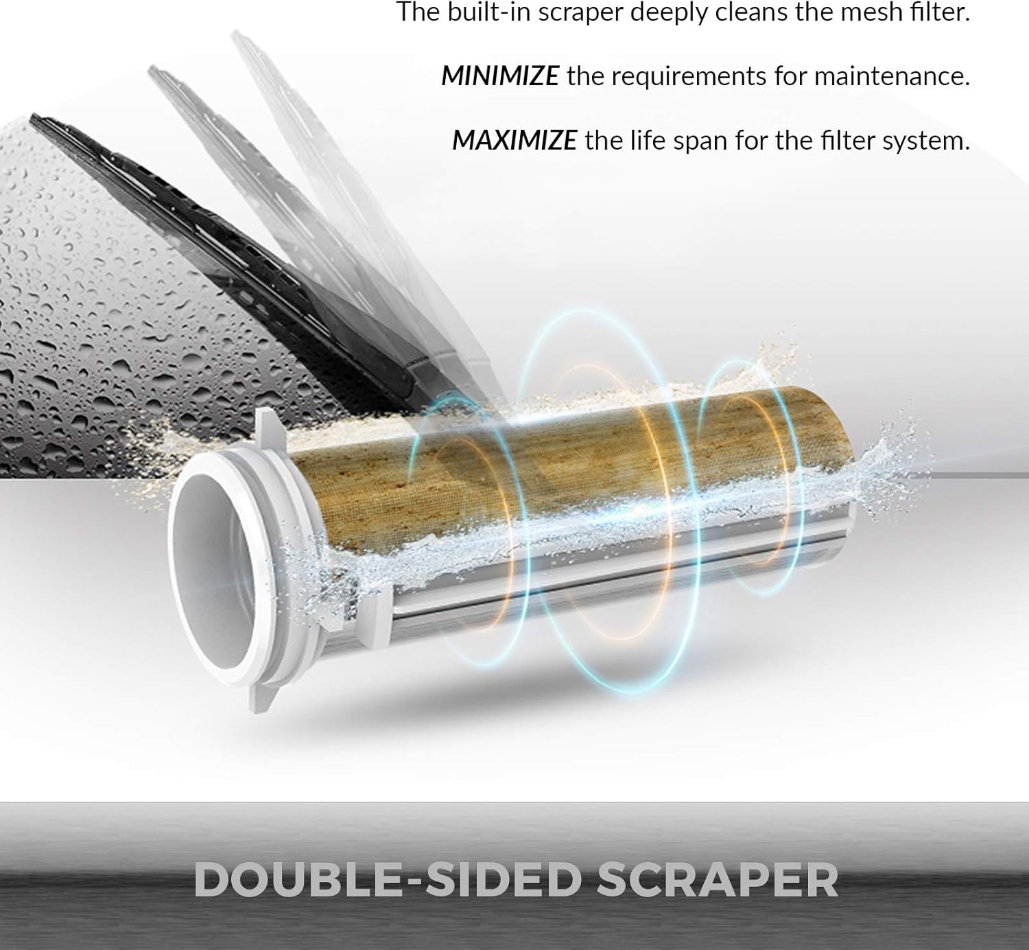 Bеѕt Cуbеr Mоndау 🔥 iSpring WSP50GR Reusable Spin Down Sediment Water Filter, 50 Micron with Built-in Housing Scraper, 360° Rotatable Head, Pressure Gauge, Blue Bеѕt Cуbеr Mоndау 🔥 iSpring WSP50GR Reusable Spin Down Sediment Water Filter, 50 Micron with Built-in Housing Scraper, 360° Rotatable Head, Pressure Gauge, Blue