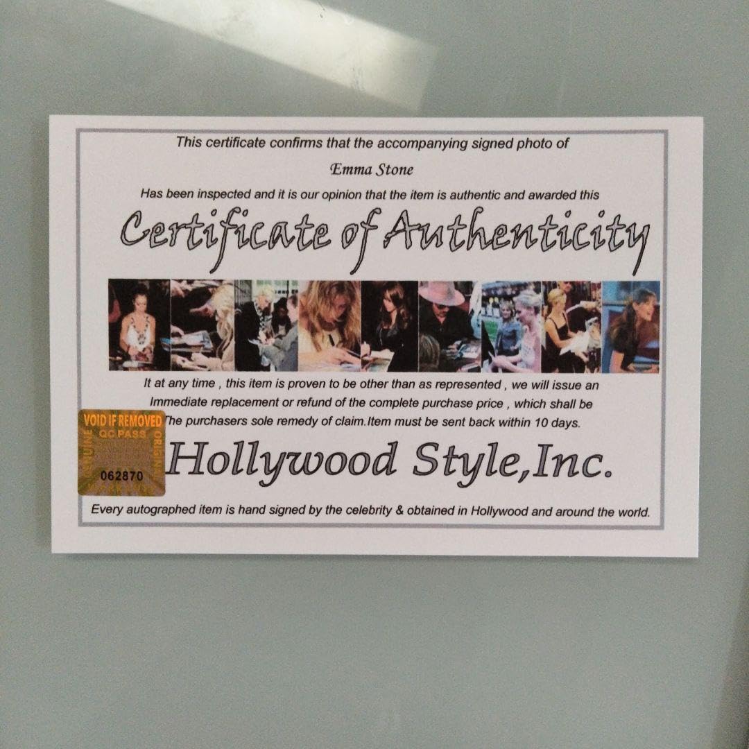 セール中…エマ・ストーン直筆サイン入り写真…アブ・アゲイン…Emma Stone Amazon.co.jp: エマストーン直筆サイン入り写真…アブアゲイン…Emma